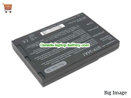 Canada Replacement Laptop Battery for  HITACHI PC-AB6000,  Black, 4400mAh 14.8V