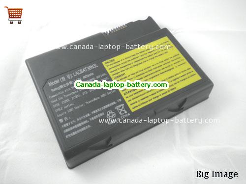 TWINHEAD N3 Series Replacement Laptop Battery 4400mAh 14.8V Black Li-ion