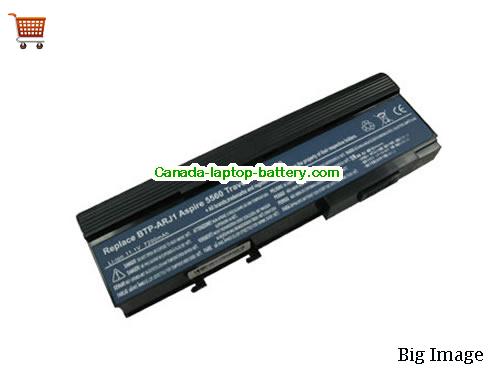 ACER Extense 4620-6402 Replacement Laptop Battery 6600mAh 11.1V Black Li-ion