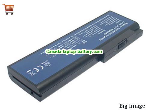 ACER LC.BTP01.016 Replacement Laptop Battery 6600mAh 11.1V Black Li-ion