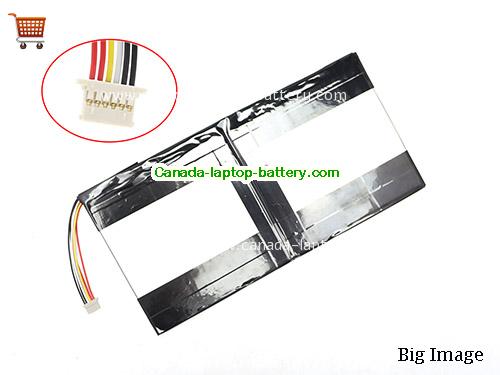 Canada GEnuine ACER HPP279594AB Battery for Iconia One 10 B3 Series Li-ion 22.57Wh