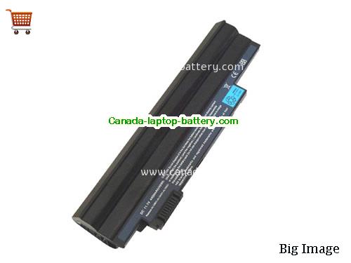 ACER Aspire One 522-BZ897 Replacement Laptop Battery 5200mAh, 48Wh  11.1V Black Li-ion