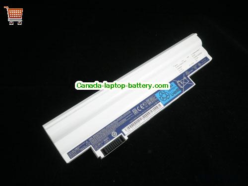 ACER Aspire One D260-2Bkk Replacement Laptop Battery 5200mAh 11.1V White Li-ion