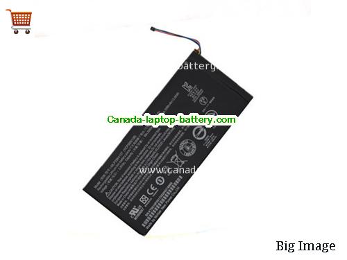 Genuine ACER 1ICP/4/65/142 Battery 3680mAh, 14Wh , 3.8V, Black , Li-ion