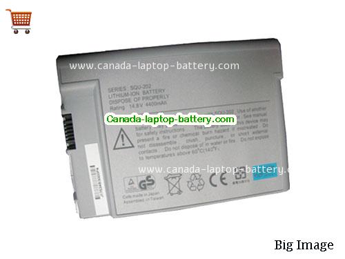 ACER BT.FR103.002 Replacement Laptop Battery 4400mAh 14.4V Grey Li-ion