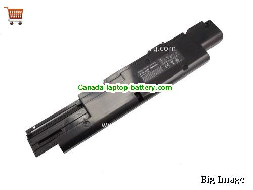 ACER DT-1 Replacement Laptop Battery 6600mAh 14.8V Black Li-ion