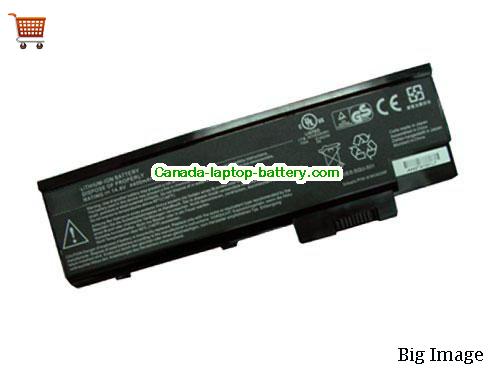 ACER SQU-501 Replacement Laptop Battery 4400mAh 14.8V Black Li-ion