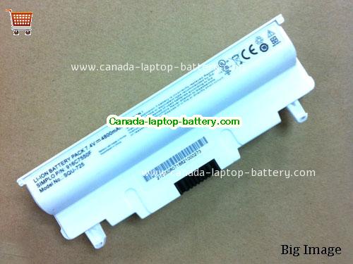 Canada ACER SQU-725,SQU-726,one mini A120 series Laptop Battery 4800MAH White