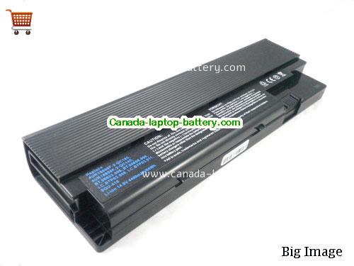 ACER TravelMate 8102WLCi Replacement Laptop Battery 4400mAh 14.8V Black Li-ion