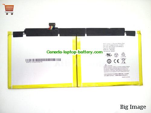 Canada 26S1004 Battery Li-Polymer Amazon 26S1004-A 6000mAh 28.8Wh