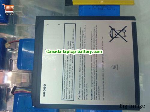 AMAZON Kindle FireHD8 PR53DC Replacement Laptop Battery 4750mAh, 18.05Wh  3.8V Sliver Li-ion
