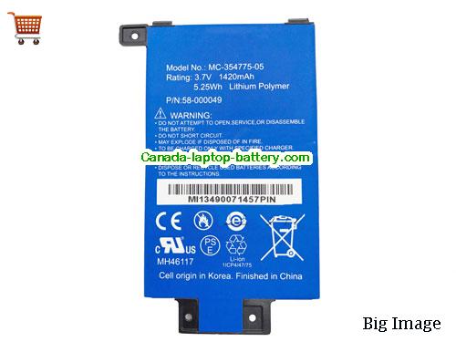 Genuine AMAZON S13-R1-S Battery 1420mAh, 5.25Wh , 3.7V, Blue , Li-Polymer