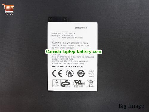 AMAZON S11GTSF01A Replacement Laptop Battery 1750mAh, 6.47Wh  3.7V White Li-Polymer