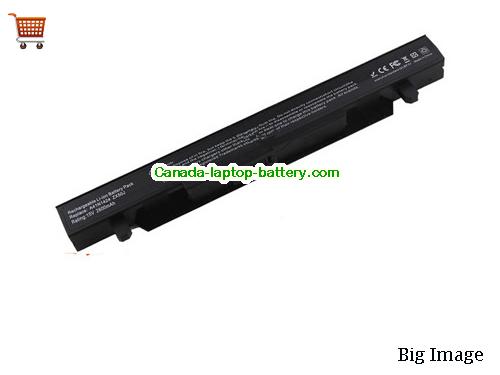 ASUS ROG GL552VW-CN298T Replacement Laptop Battery 2600mAh 15V Black Li-ion