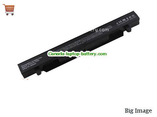 ASUS ROG GL552VW-DM349T Replacement Laptop Battery 2600mAh 15V Black Li-ion