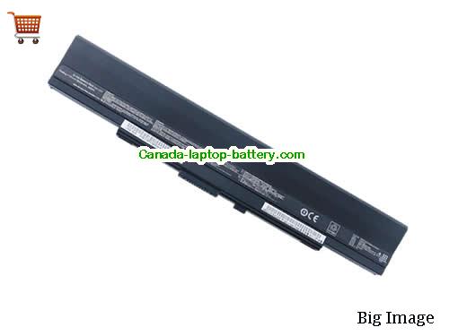 ASUS 07G016G41875 Replacement Laptop Battery 4400mAh, 63Wh  14.4V  Li-ion