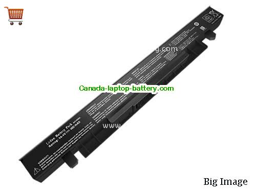 ASUS A450LC-WX049D Replacement Laptop Battery 4400mAh, 63Wh  14.4V Black Li-ion