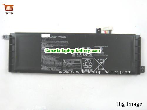 Genuine ASUS X553MA-DB01 Battery 4040mAh, 30Wh , 7.6V, Black , Li-ion