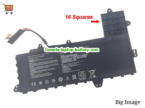 Genuine ASUS R417MA-WX0129T Battery 4110mAh, 32Wh , 7.6V, Black , Li-Polymer
