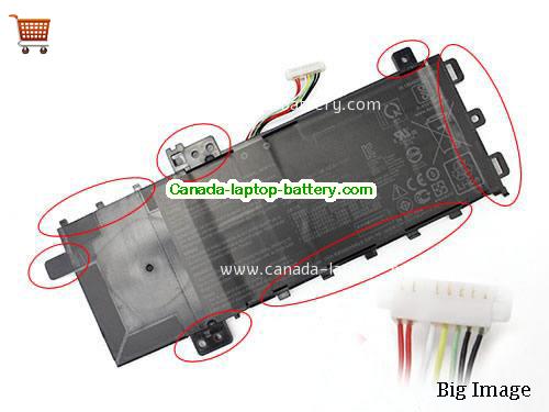 Genuine ASUS VivoBook 15 X512UA-EJ049T Battery 4212mAh, 32Wh , 7.7V, Black , Li-Polymer