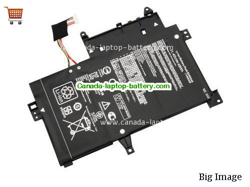 Genuine ASUS Transformer Book Flipp TP500LN0041A4210U Battery 48Wh, 11.4V, Black , Li-ion