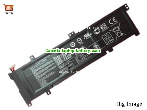 Genuine ASUS K501UX-AH71 Battery 4110mAh, 48Wh , 11.4V, Black , Li-ion