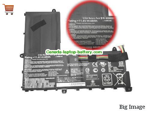 Genuine ASUS EeeBook E202SA Battery 4110mAh, 48Wh , 11.4V,  , Li-ion
