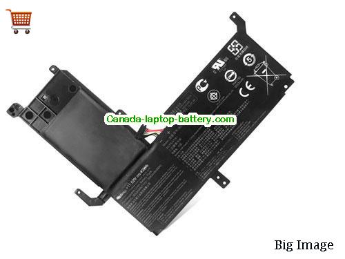 Genuine ASUS VivoBook Flip 15 TP510UQ-E8033T Battery 3553mAh, 42Wh , 11.52V, Black , Li-Polymer