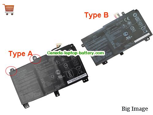 Genuine ASUS TUF FX504GE-DM040T Battery 4210mAh, 48Wh , 11.4V, Black , Li-Polymer