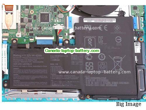 Genuine ASUS VivoBook S15 S530 Battery 3645mAh, 42Wh , 11.52V, Black , Li-Polymer