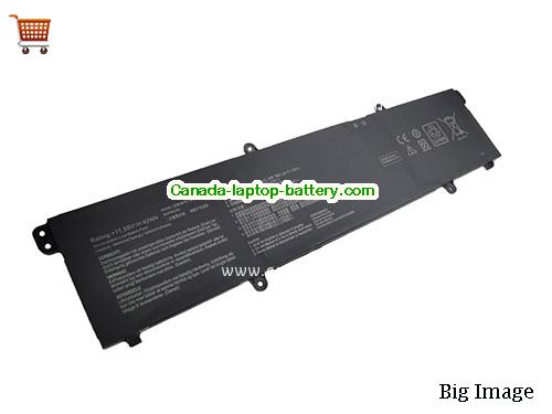 Genuine ASUS ExpertBook B1 B1500CEAE-0181A1165G7 Battery 3550mAh, 42Wh , 11.55V, Black , Li-ion