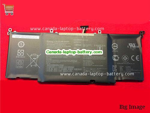 Genuine ASUS GL502VT-1A Battery 4110mAh, 64Wh , 15.2V, Black , Li-ion