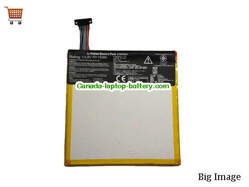 Genuine ASUS FonePad ME175KG HD 7 Battery 3910mAh, 15Wh , 3.8V, Sliver , Li-ion