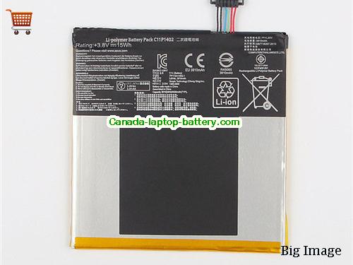 Genuine ASUS Fonepad 7 K019 Battery 3910mAh, 15Wh , 3.8V, Black , Li-Polymer