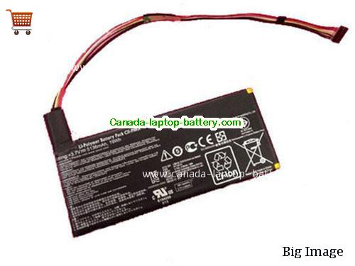 Genuine ASUS C11-P1801 Battery 5136mAh, 19Wh , 3.7V, Black , Li-ion