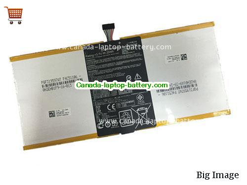 Genuine ASUS Pad MeMO Pad ME302C Battery 6756mAh, 25Wh , 3.7V, Black , Li-ion