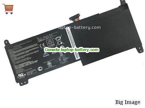 Genuine ASUS C21N1313 Battery 4400mAh, 33Wh , 7.54V, Black , Li-ion