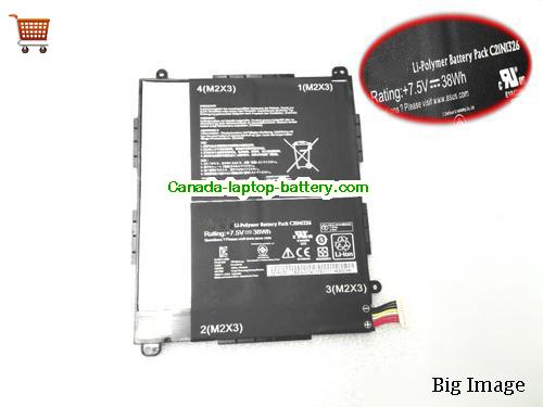 Canada ASUS C21N1326 Battery 7.5V 38Wh for computer