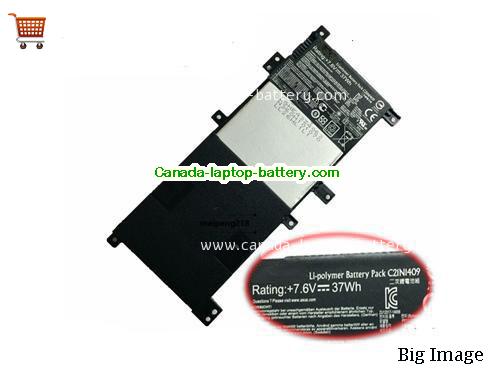 ASUS F41LDB Replacement Laptop Battery 4800mAh, 37Wh  7.6V Black Li-Polymer