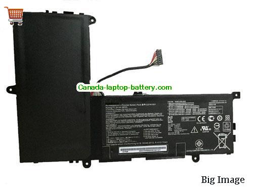Genuine ASUS VivoBook E200HA-1E Battery 5000mAh, 38Wh , 7.6V, Black , Li-ion