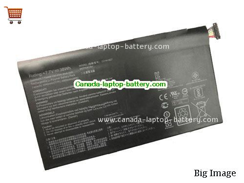 Genuine ASUS C21N1627 Battery 4940mAh, 38Wh , 7.7V, Black , Li-Polymer