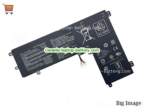 Genuine ASUS C21PP05 Battery 4930mAh, 38Wh , 7.7V, Black , Li-Polymer