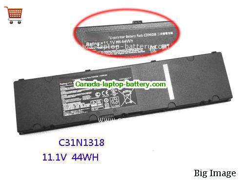 Genuine ASUS 0B200-00700000 Battery 4000mAh, 44Wh , 11.1V, Black , Li-ion