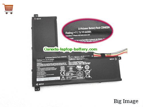 Canada ASUS C31N1324 C3lNl324 Battery for Laptop 11.1v 44wh