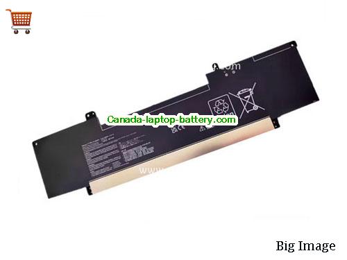 Genuine ASUS Zenbook Pro 16X OLED UX7602ZM-DB74T Battery 8380mAh, 96Wh , 11.55V, Black , Li-Polymer