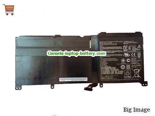 Genuine ASUS ROG G501VW-FY106T Battery 4400mAh, 60Wh , 15.2V, Black , Li-ion