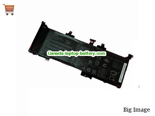 Genuine ASUS ROG Strix GL502VS-FY032T Battery 4020mAh, 62Wh , 15.2V, Black , Li-ion