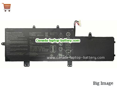 Canada Asus C41N1804 Battery  for UX450FDX UX480 Laptop Li-Polymer 15.4v