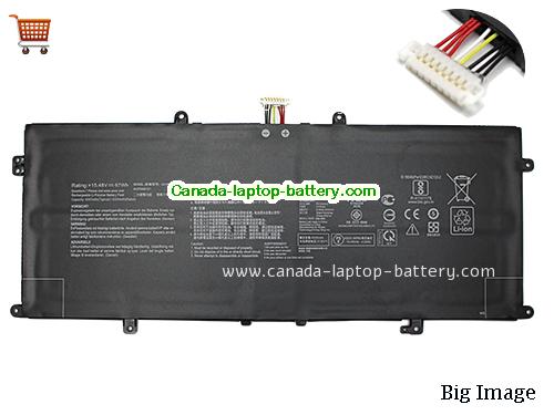 Genuine ASUS EnBook 14 UX425EA-APC1343T Battery 4347mAh, 67Wh , 15.48V, Black , Li-Polymer