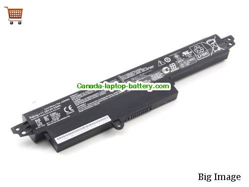 Genuine ASUS VivoBook F200MA - KX551B Battery 3000mAh, 33Wh , 11.25V, Black , Li-ion